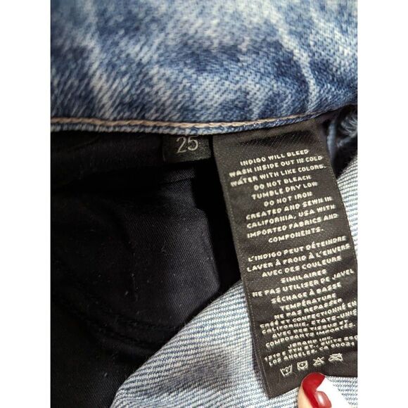 J Brand Adele Ankle straight leg jeans size 25 - Picture 5 of 7